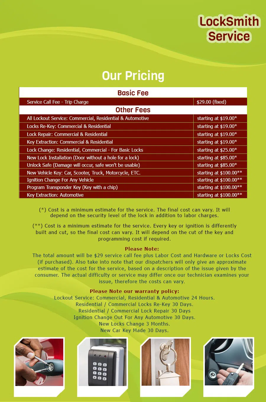 Locksmith Lock Store Chicago, IL 312-288-7671